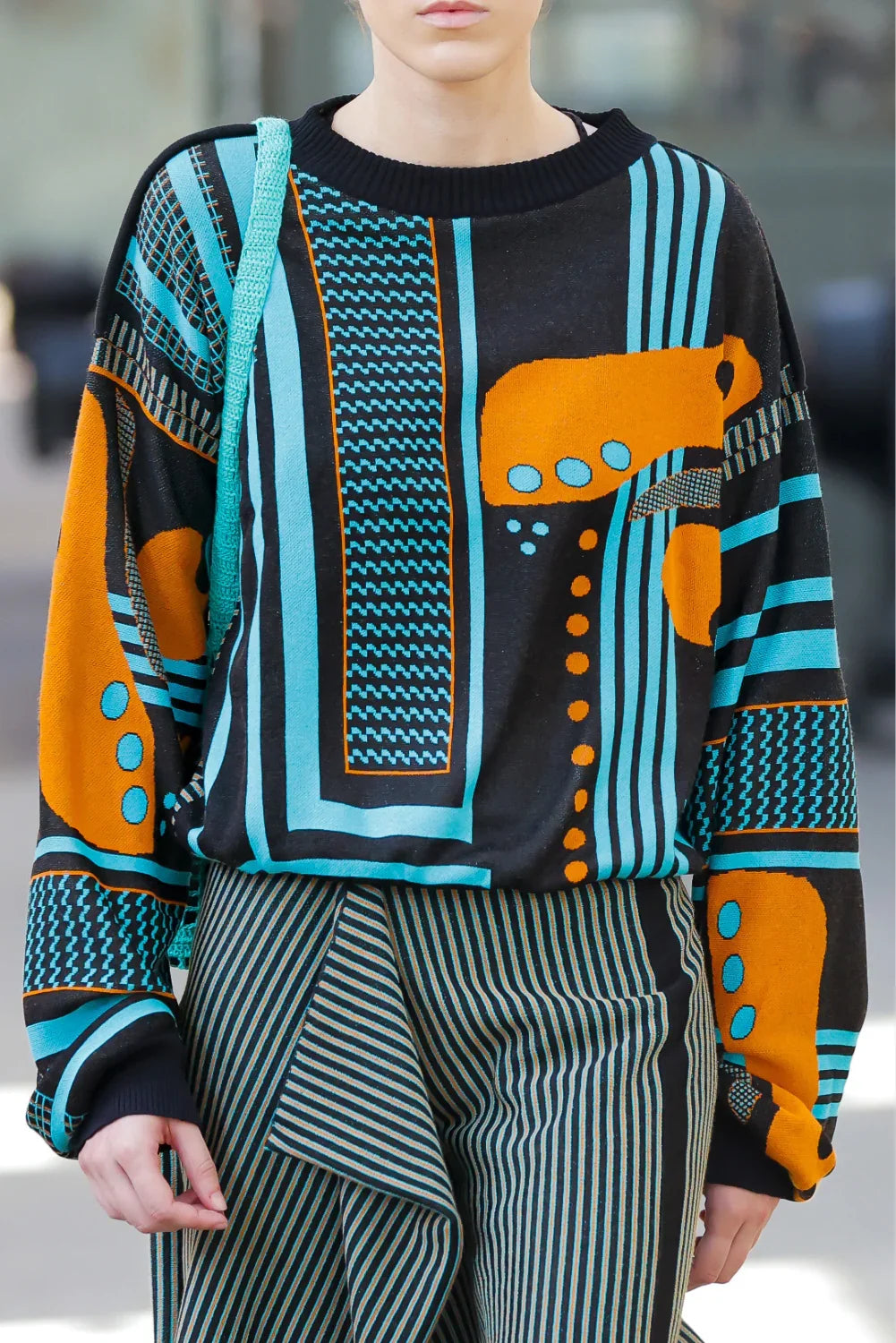 Knitwear Jacquard Bauhaus Sweater image 0
