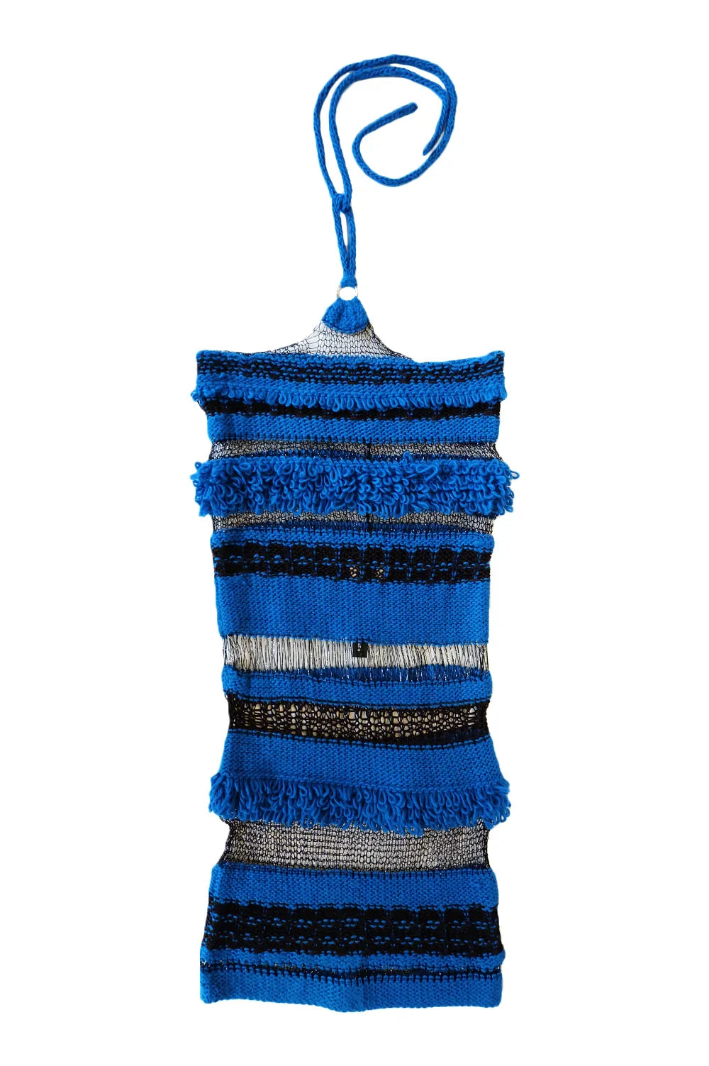 Knitwear Long Dress knitted by hand machine image 2