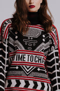 LETTRING KNITWEAR JACQUARD SWEATER image 0
