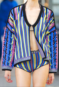 Knitwear Jacquard Heart Beat Jacket image 0