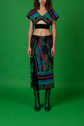 KNITWEAR JACQUARD COLORFUL SKIRT image 0