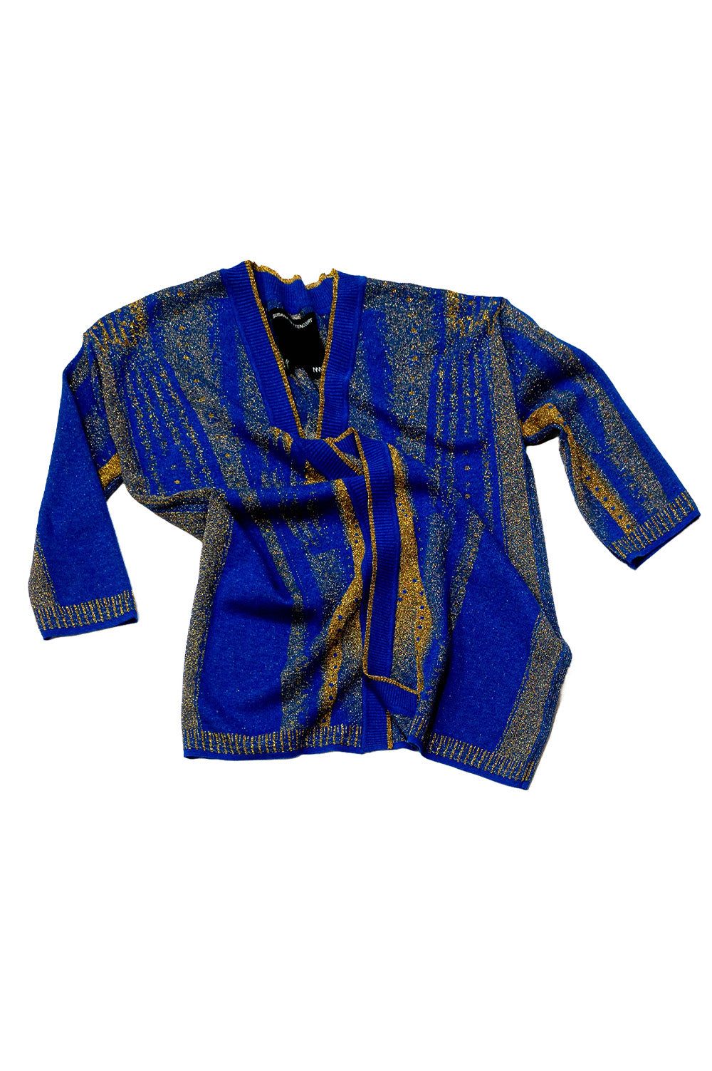 Gold Body Jacquard Cardigan image 2