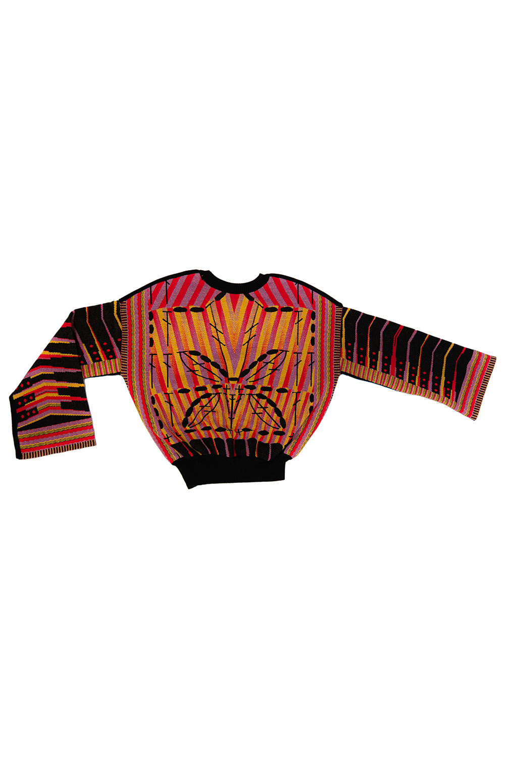 Knitwear Jacquard Butterfly Sweater image 2