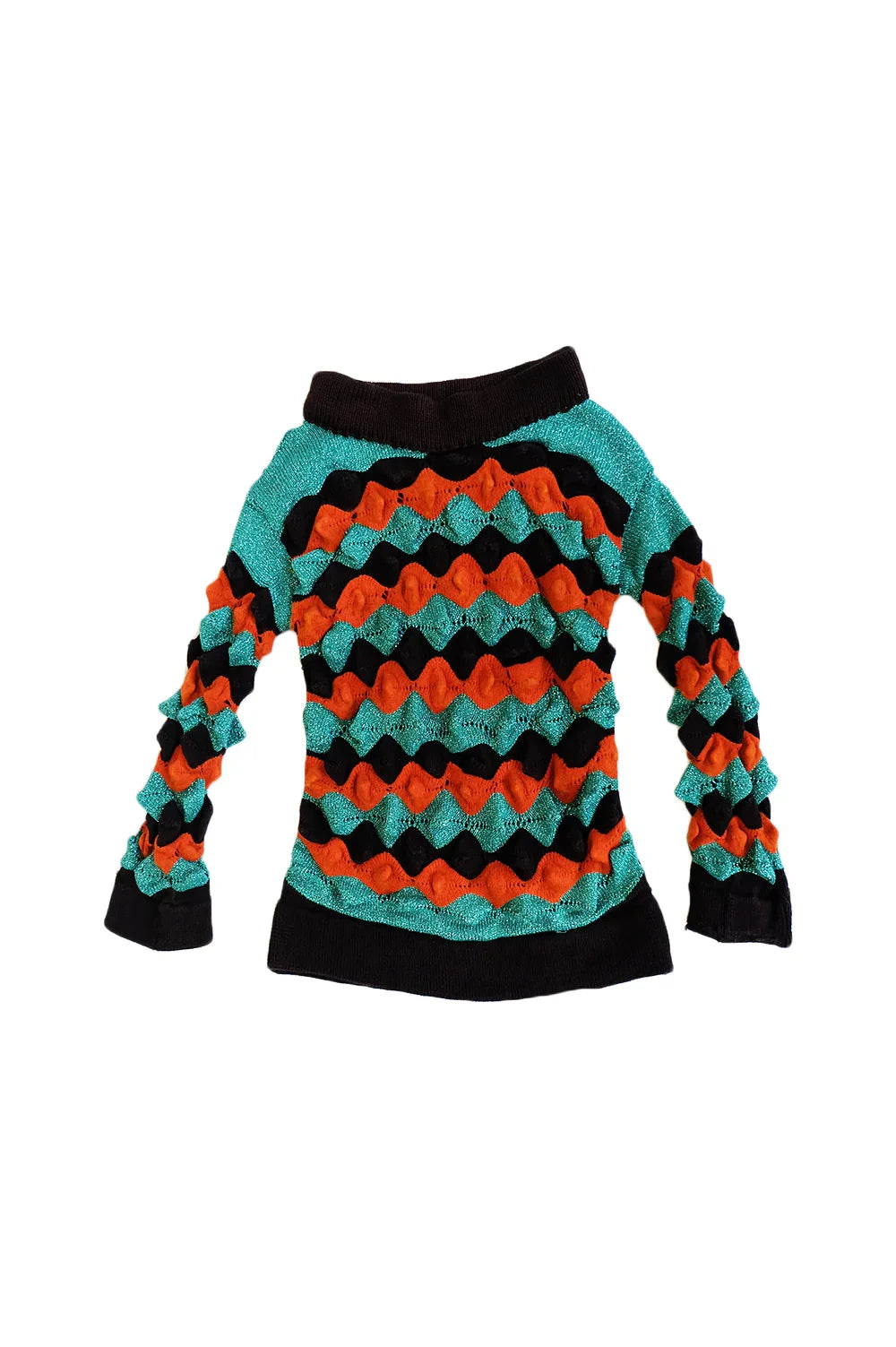 Knitwear Sweater knitted by hand machine image 2