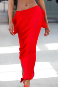 Knitwear Long Skirt knitted by hand machine image 0