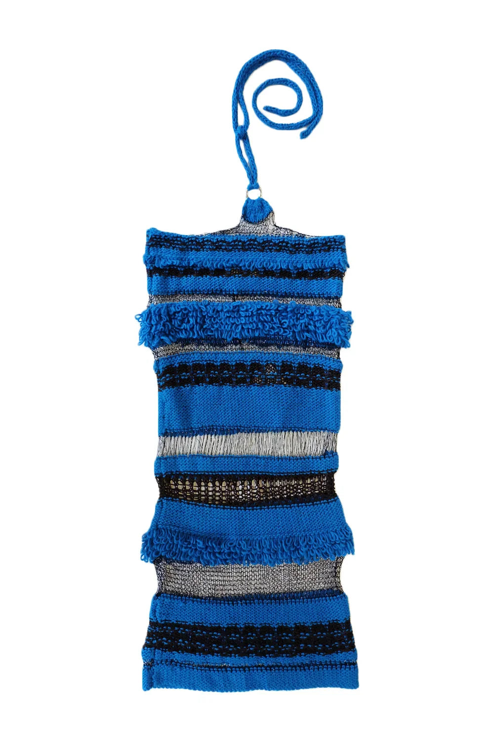 Knitwear Long Dress knitted by hand machine image 1