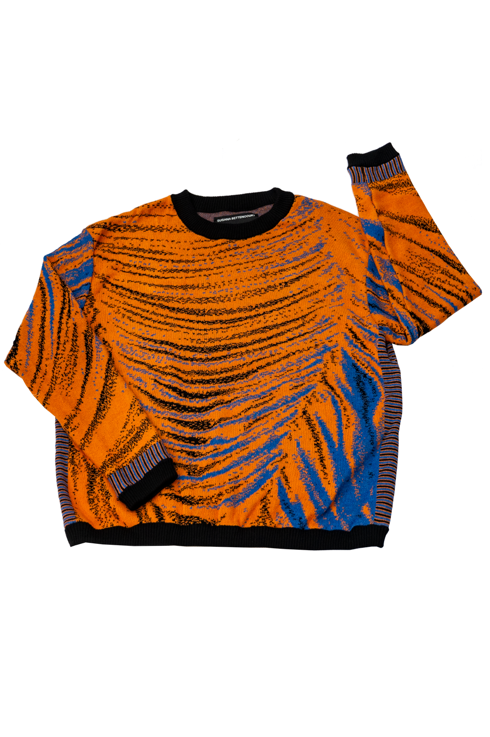 Knitwear Jacquard Oversized Sweater image 4
