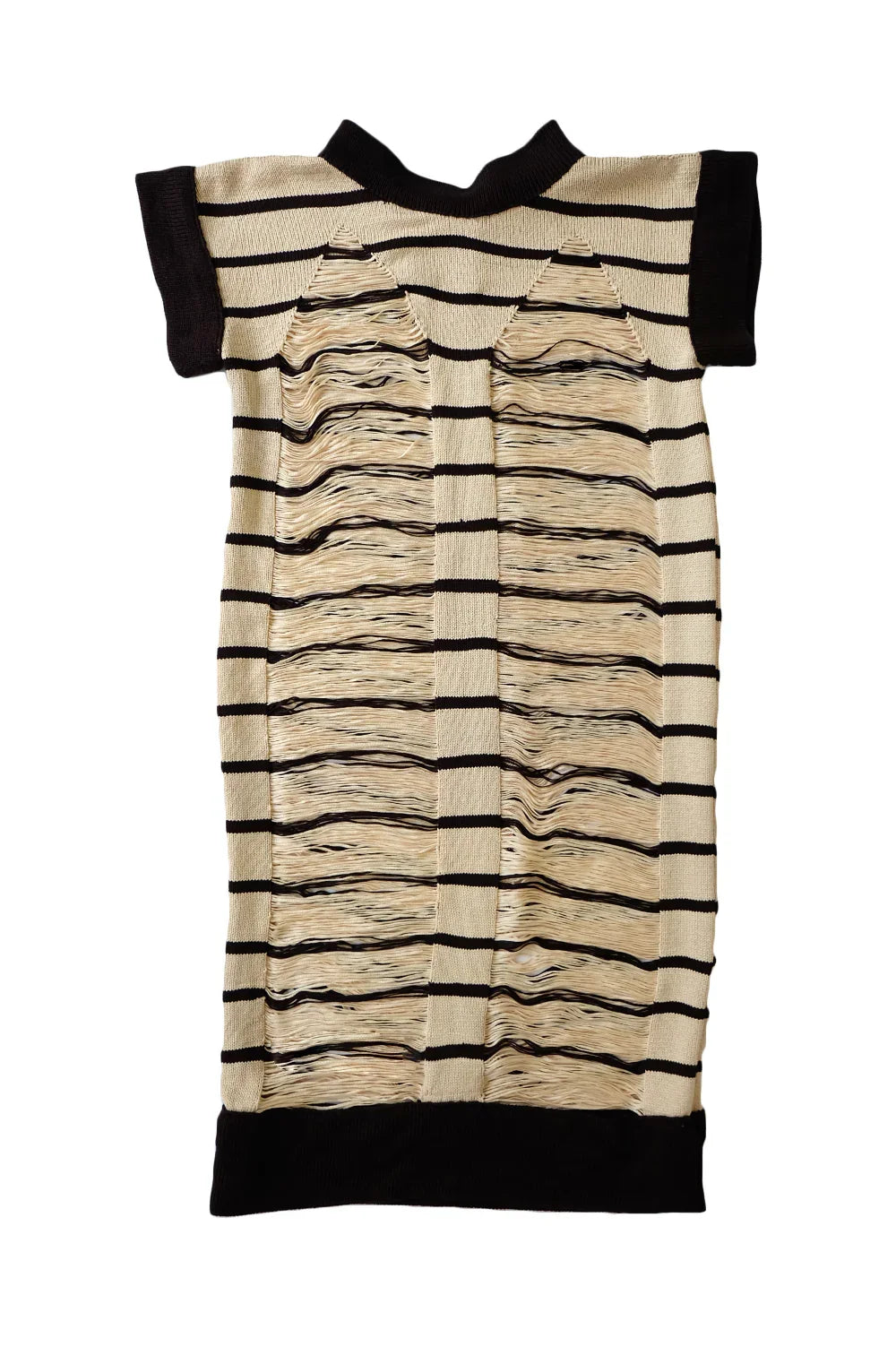 Knitwear Long Dress knitted by hand machine image 1