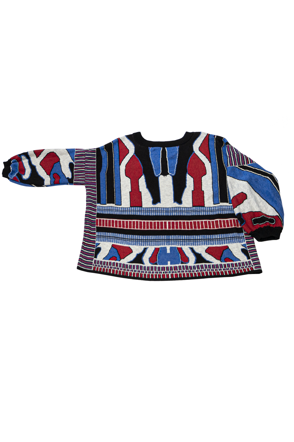 Knitwear Jacquard Sweater with geometric pattern image 5