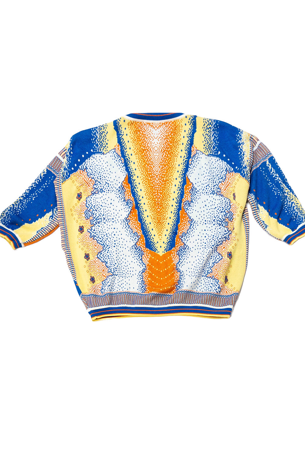 Clowd Jacquard Oversized Sweater image 2