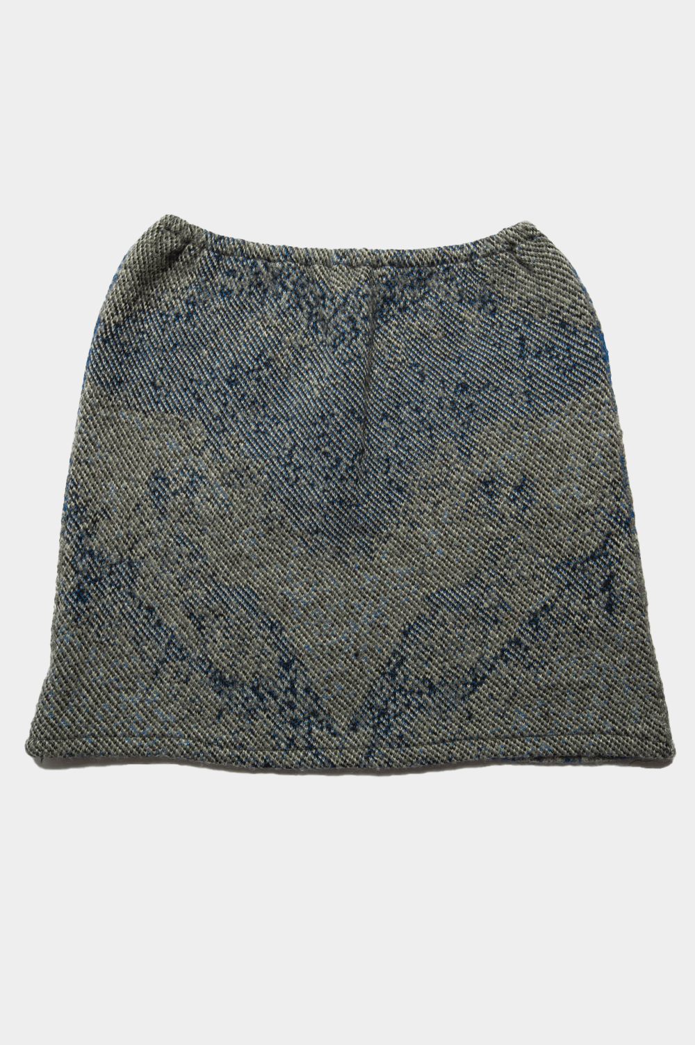 Jacquard knit short skirt image 1