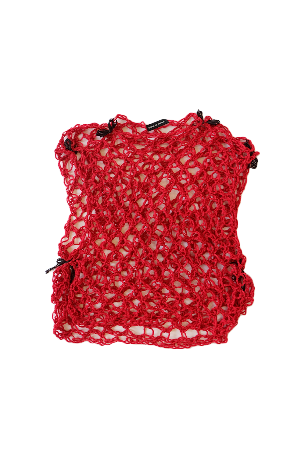 Red Crochet Top image 1