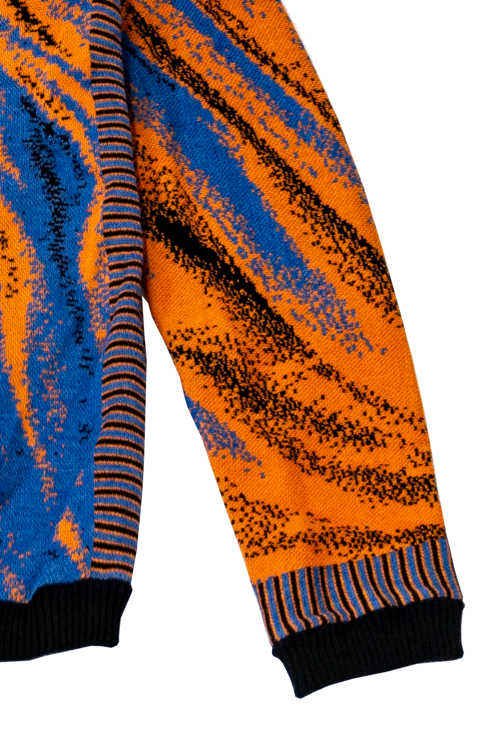 Knitwear Jacquard Oversized Sweater image 1