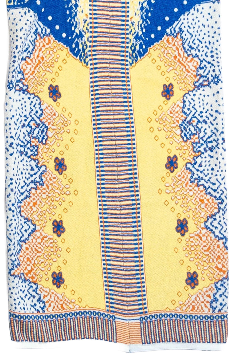 Clowd jacquard dress with openning back image 6