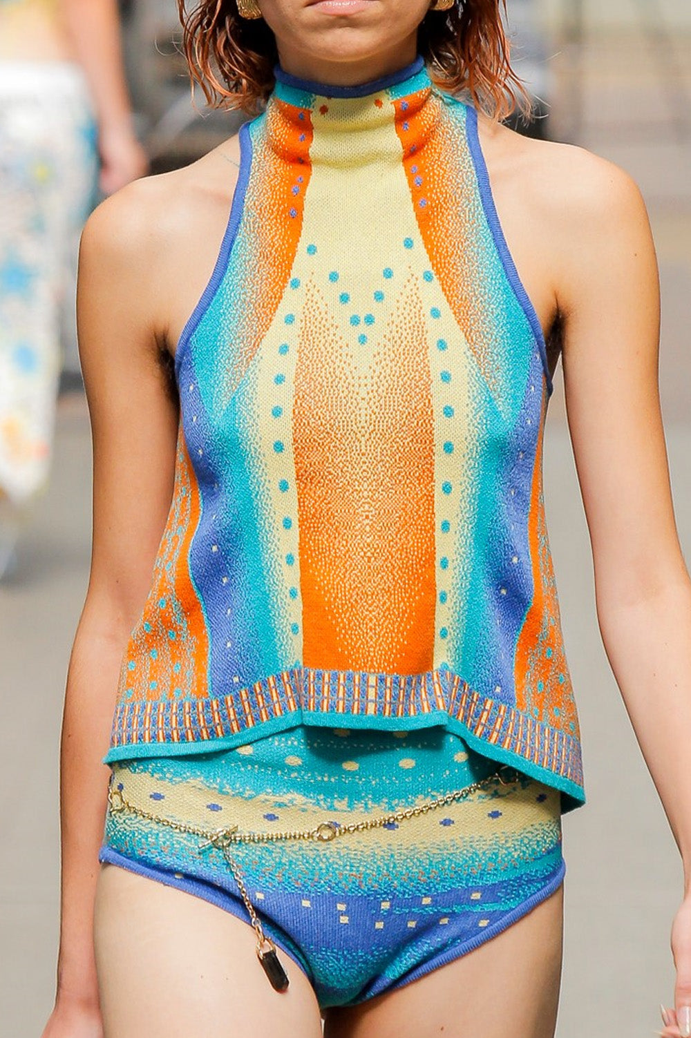 Body Jacquard Sleeveless Top image 0