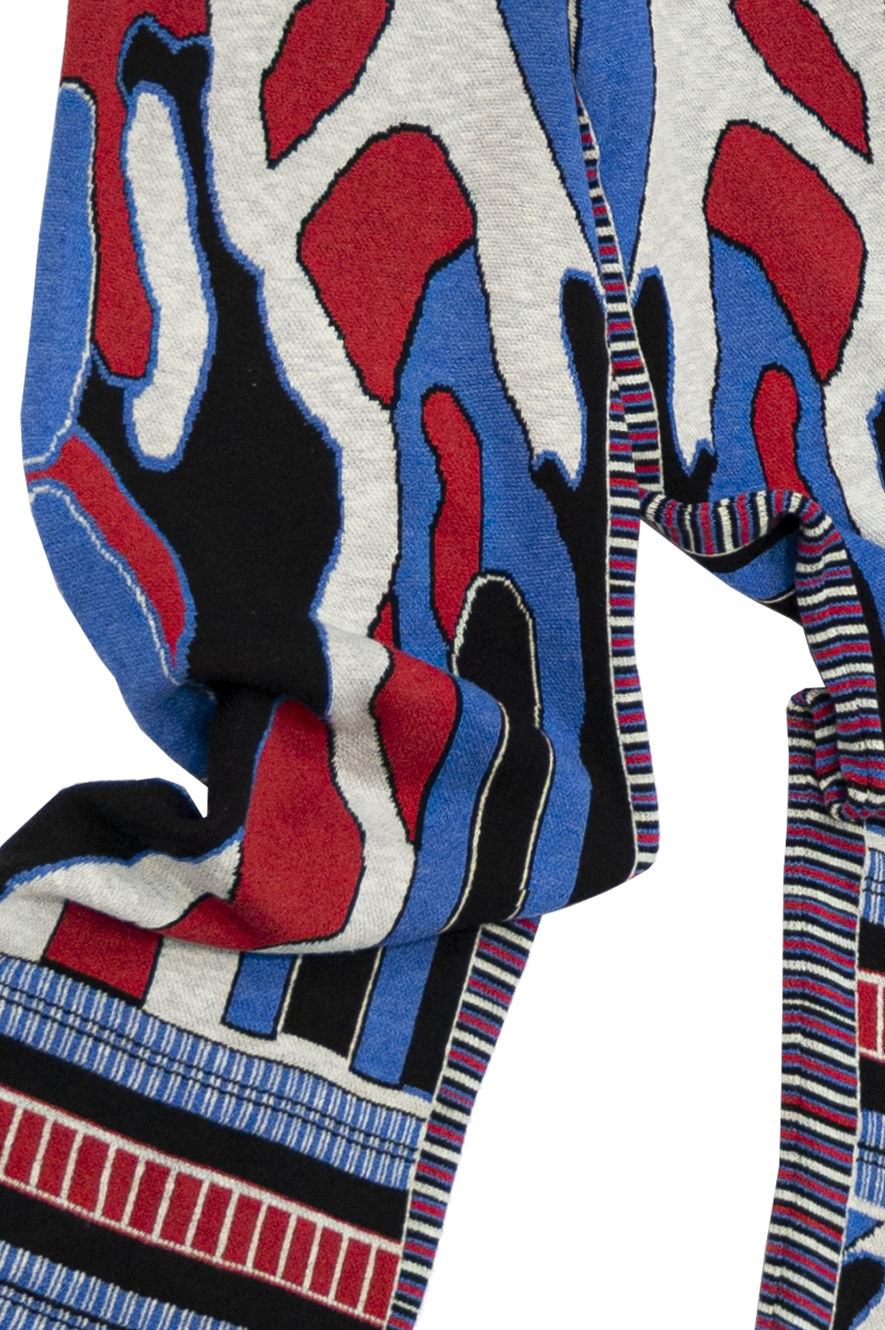 Knitwear Jacquard Male Trousers image 4