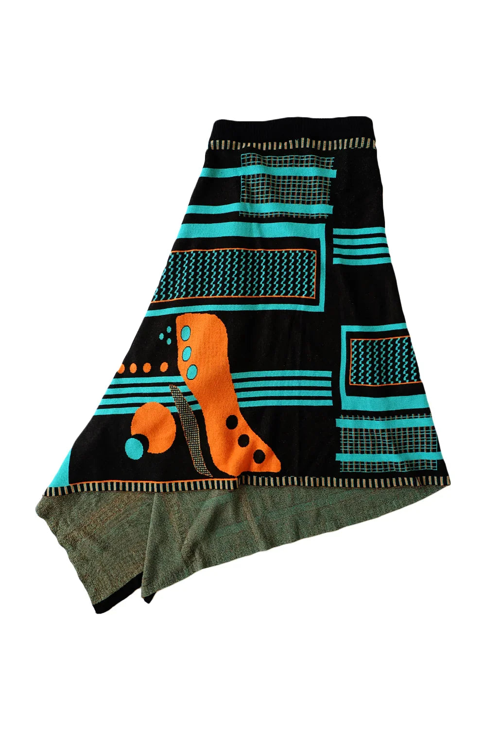 Knitwear Jacquard Bauhaus skirt image 2