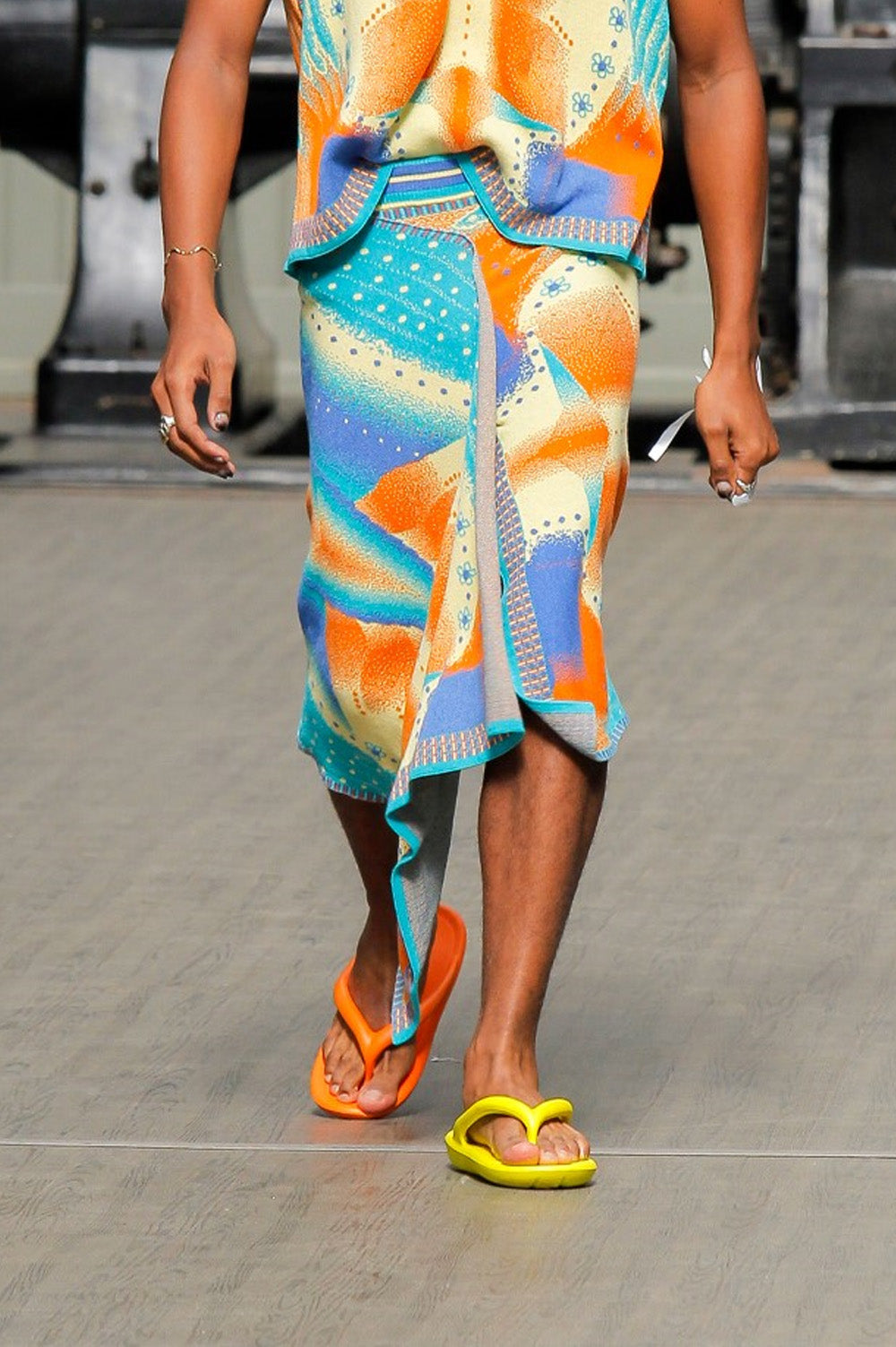 Jacquard Body Fluid Skirt image 0