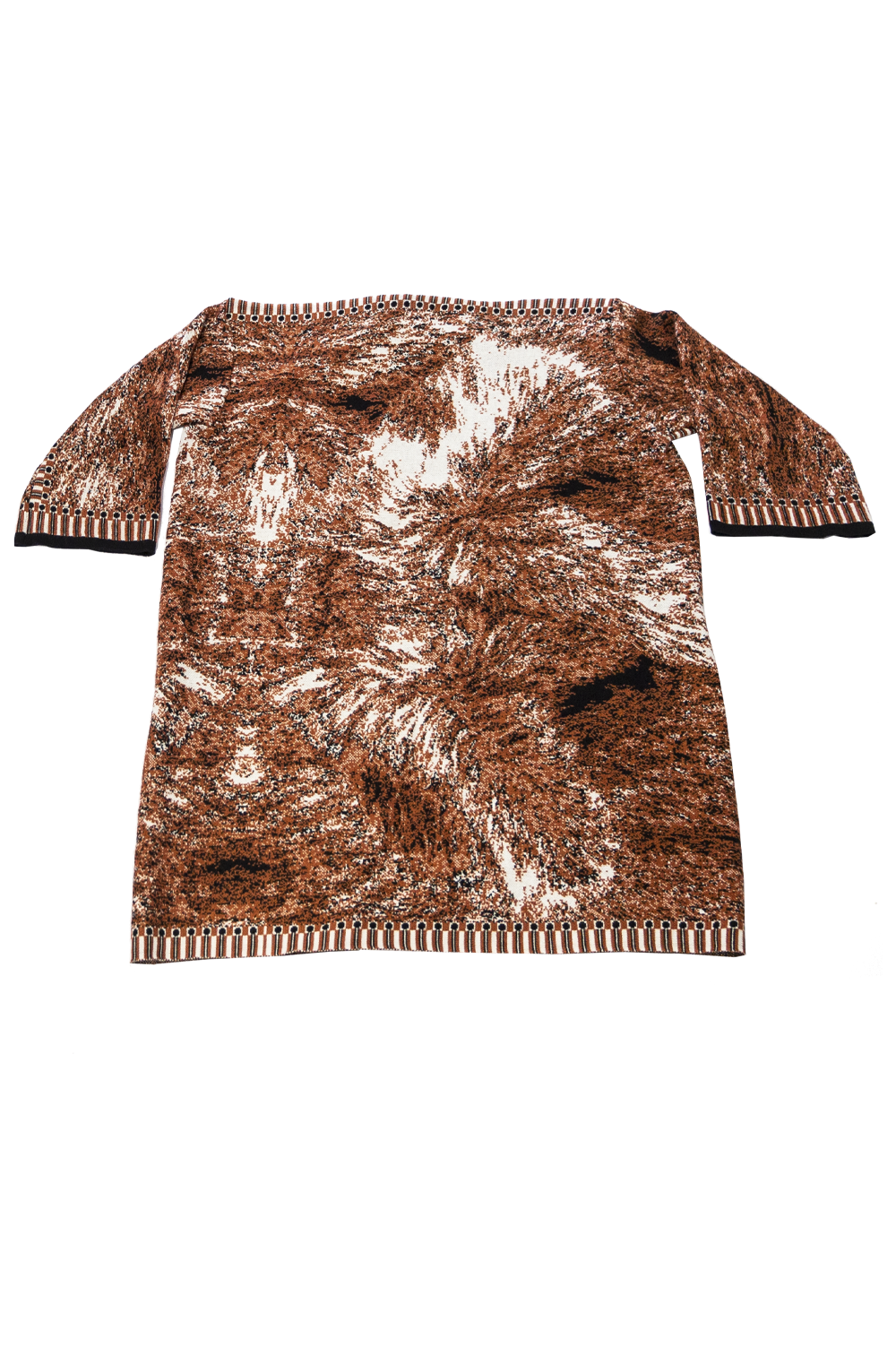 Knitwear Jacquard Long Cardigan image 4