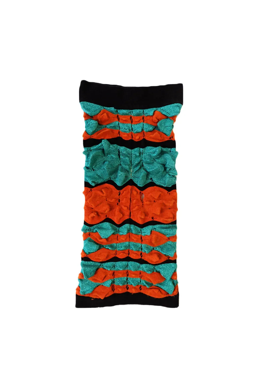 Knitwear top knitted by hand machine image 1