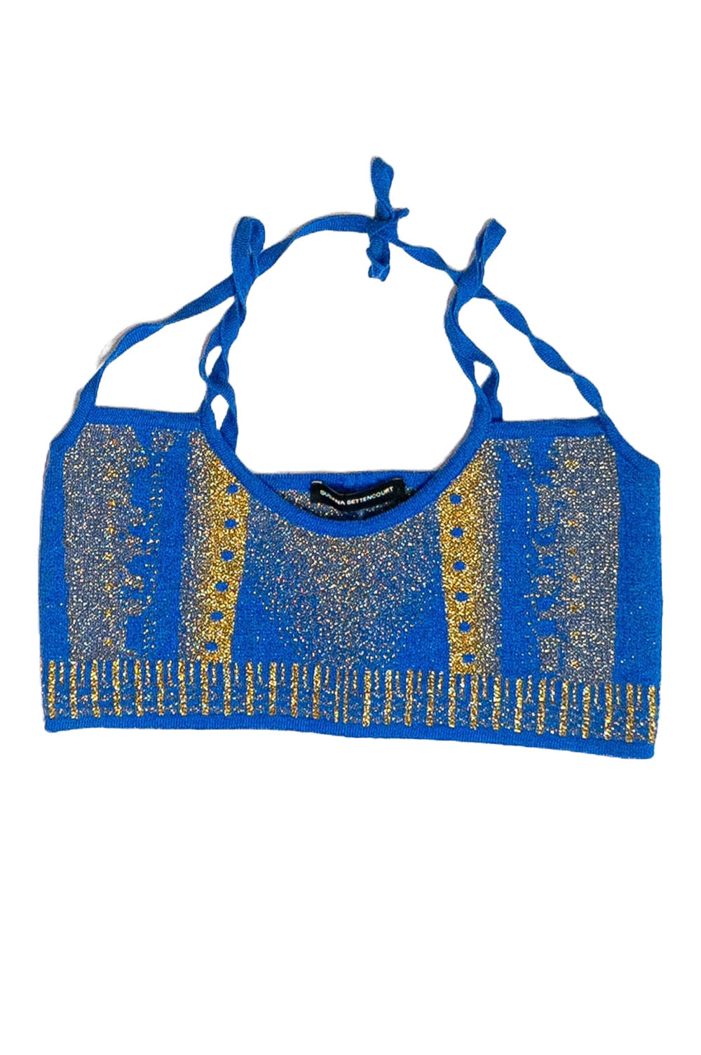 Gold Body Jacquard Top image 1