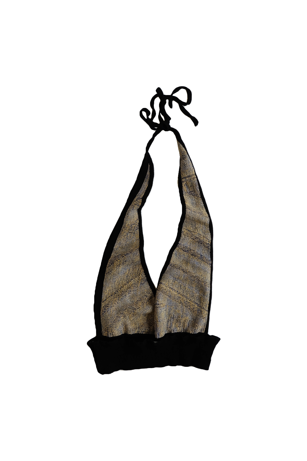 Knitwear Jacquard Illusion Top With Black Rib image 2