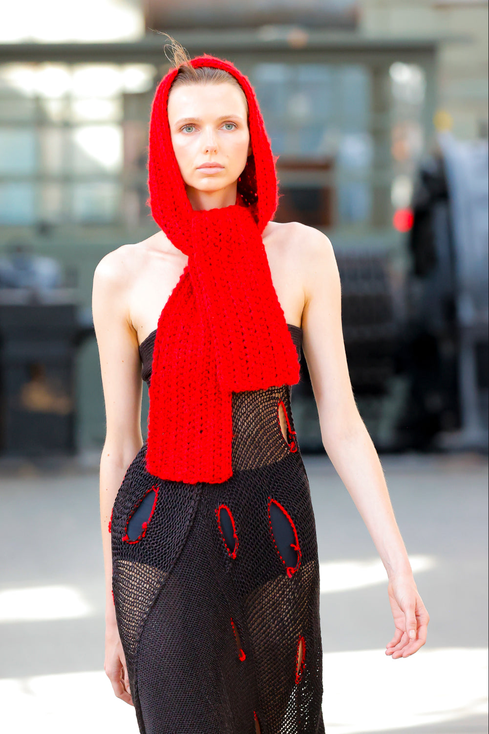 Crochet Red Babuska image 0