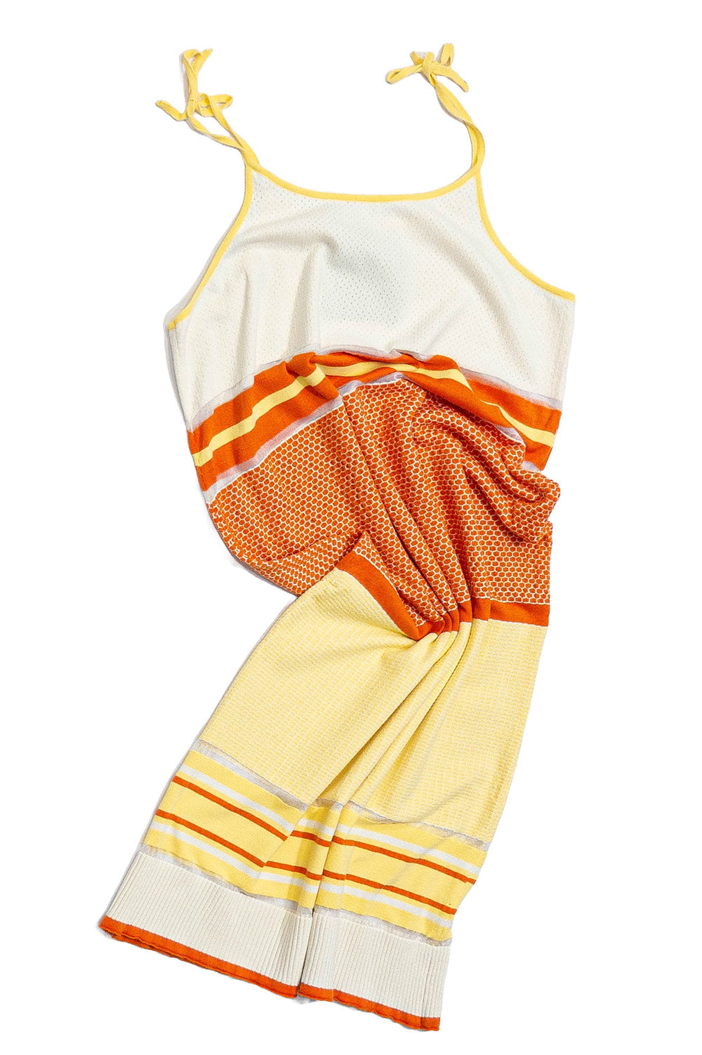 Kid Textured Stripes Midi Dress image 2
