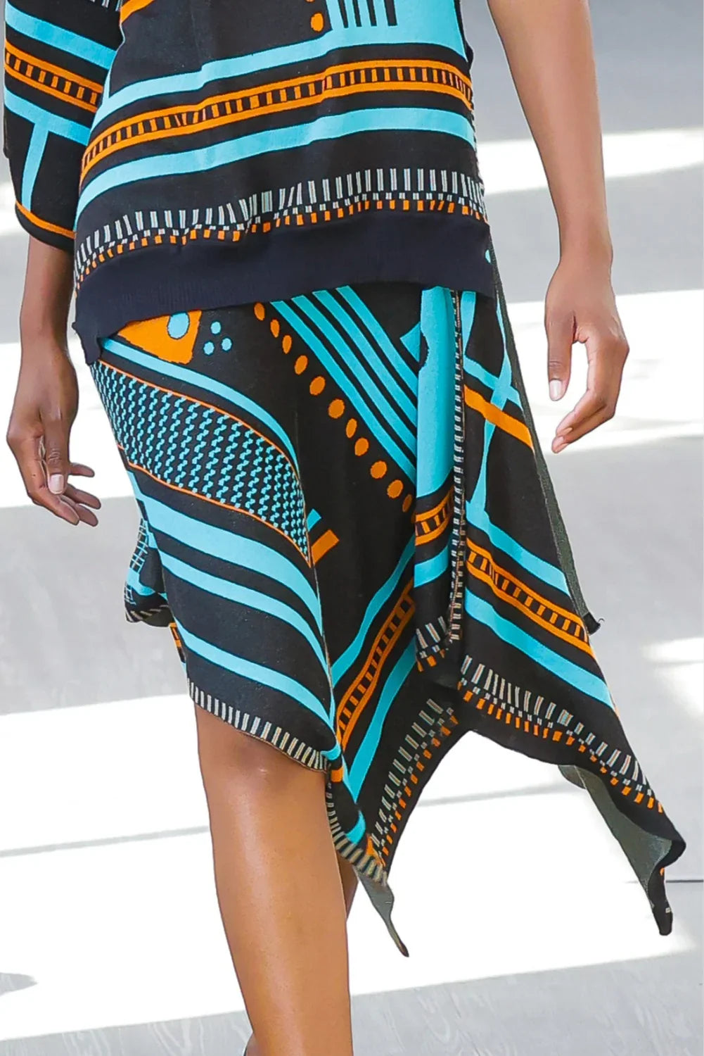 Knitwear Jacquard Bauhaus skirt image 0