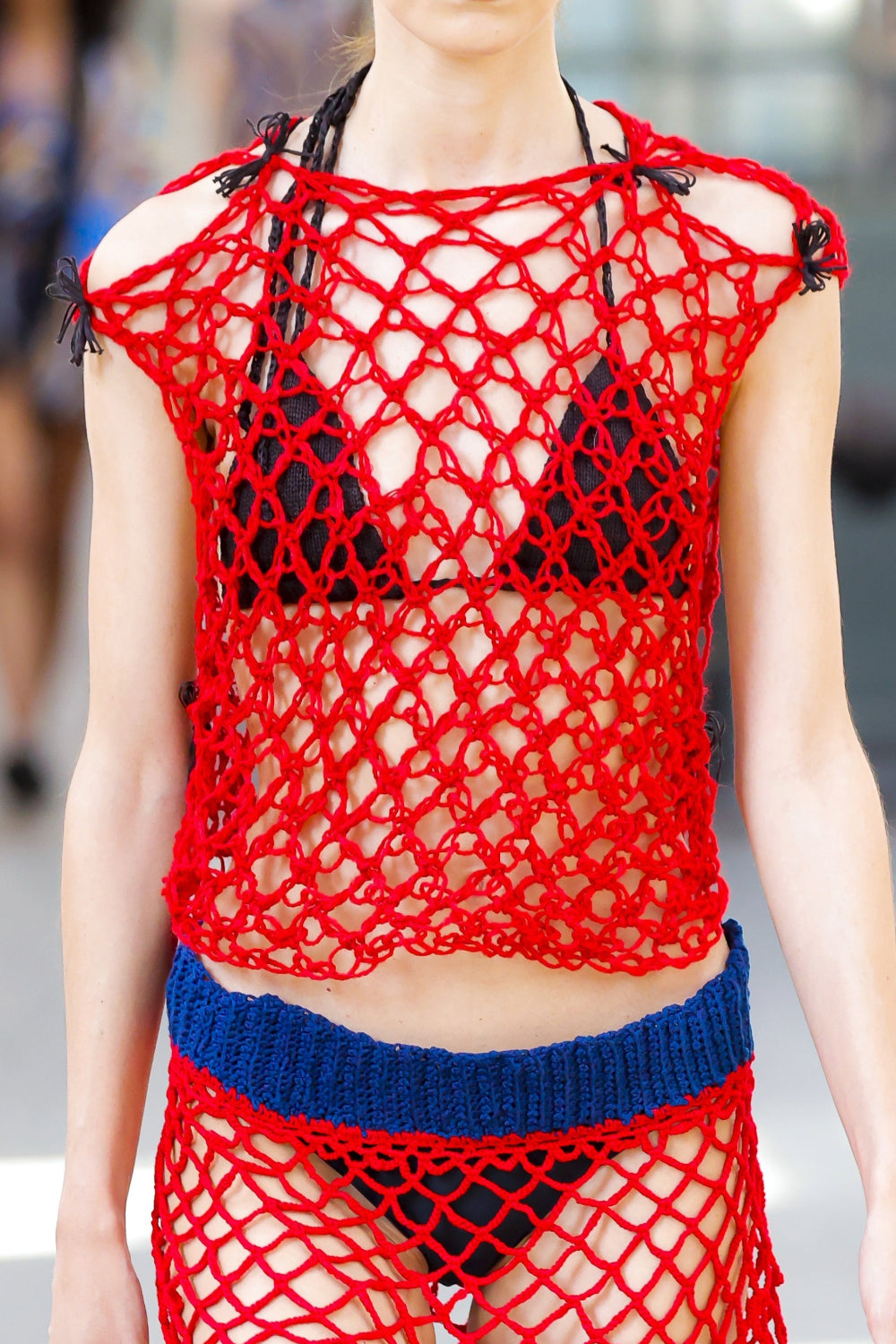 Red Crochet Top image 0