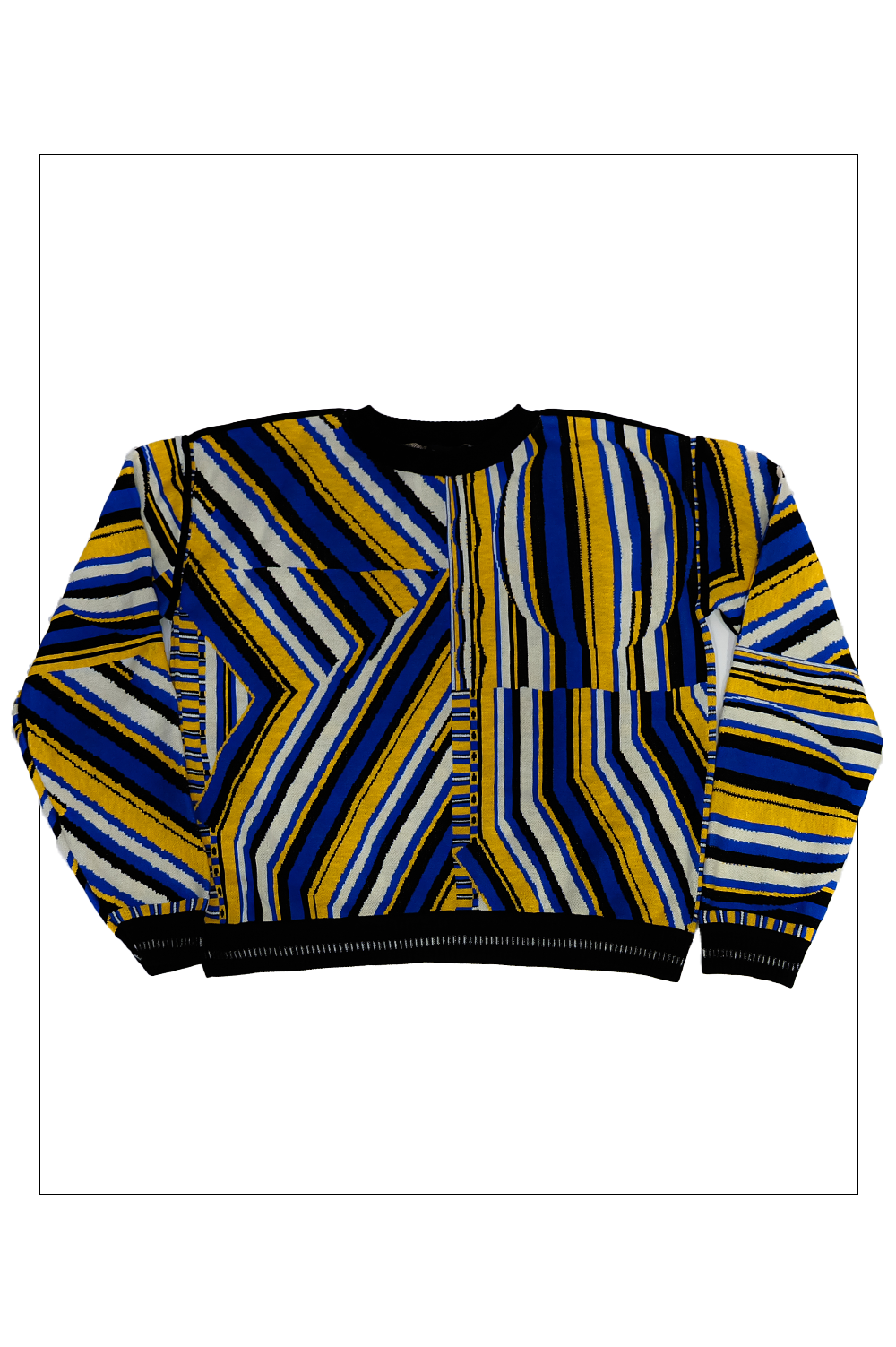 Knitwear Jacquard Ilusion Sweater image 1