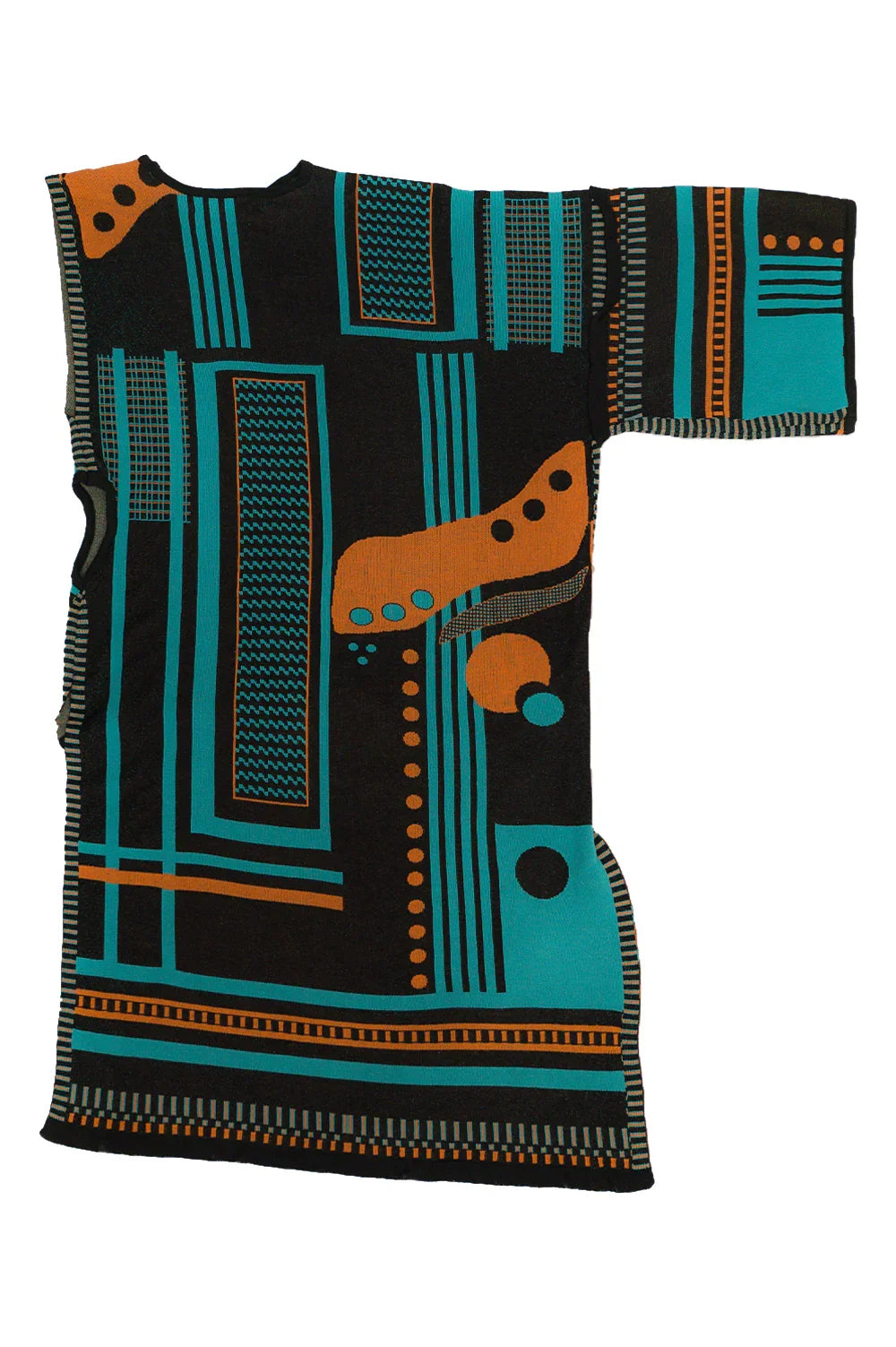 Knitwear Jacquard Bauhaus Asymmetric Sweater image 2