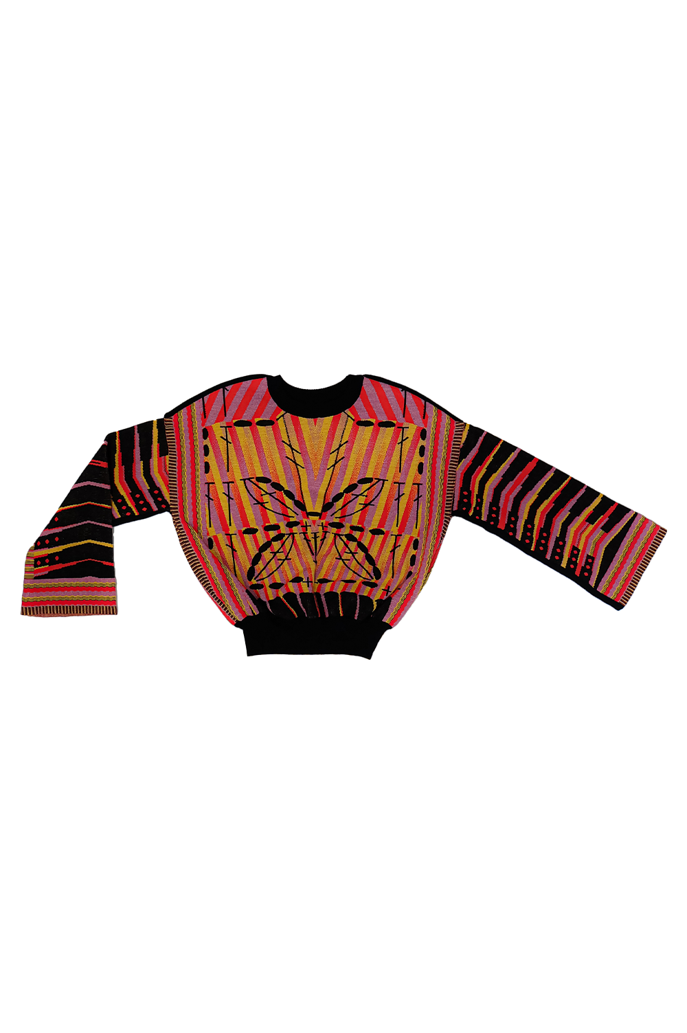 Knitwear Jacquard Butterfly Sweater image 1