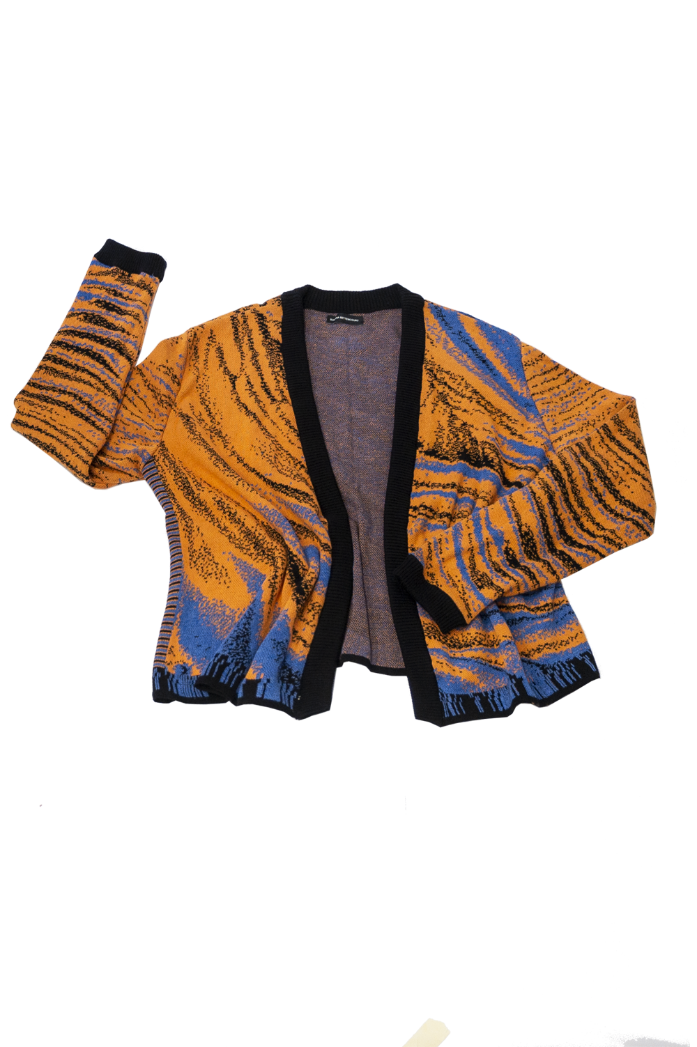 Knitwear Jacquard Colorful Cardigan image 3