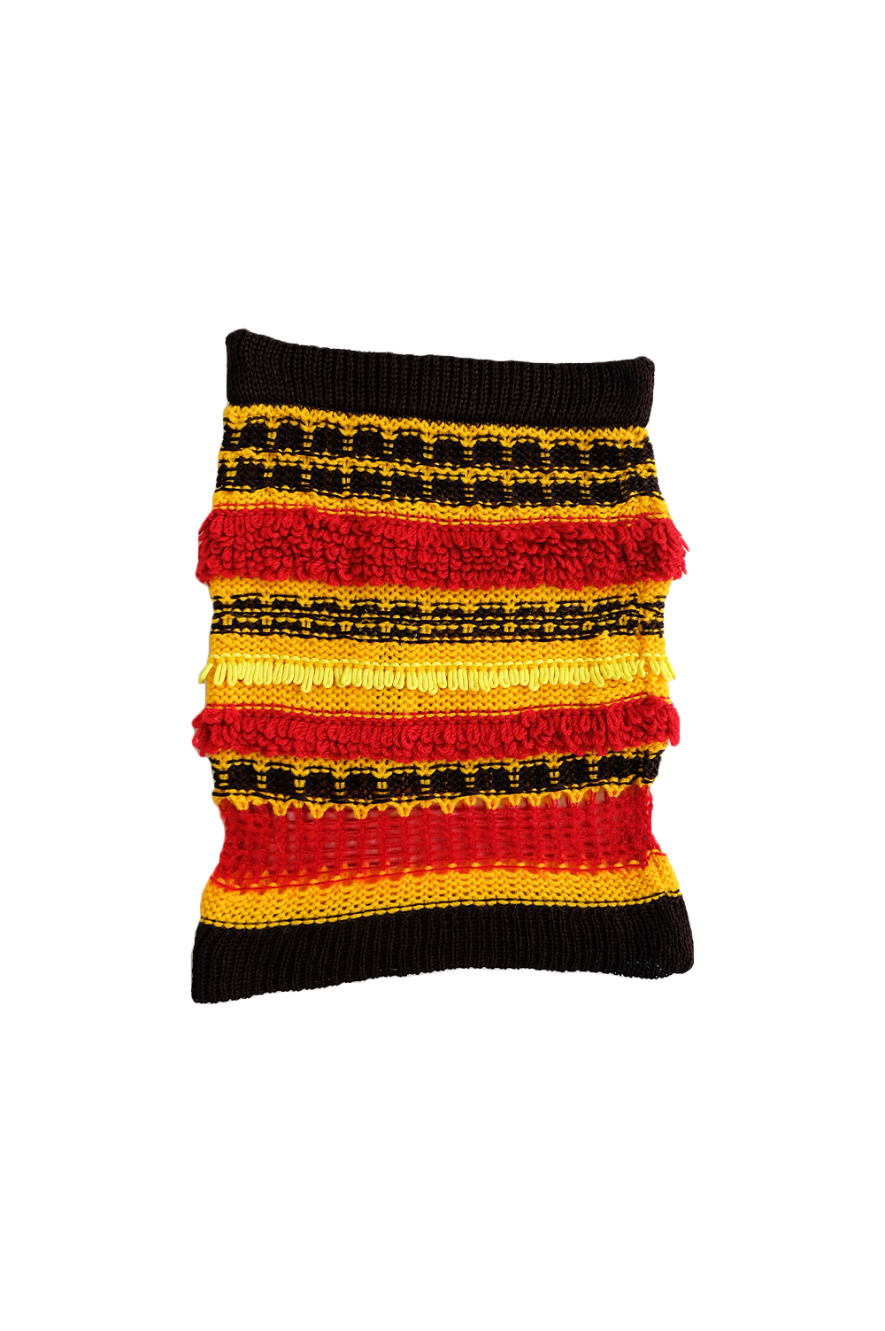 Knitwear Short Skirt knitted by hand machine image 1