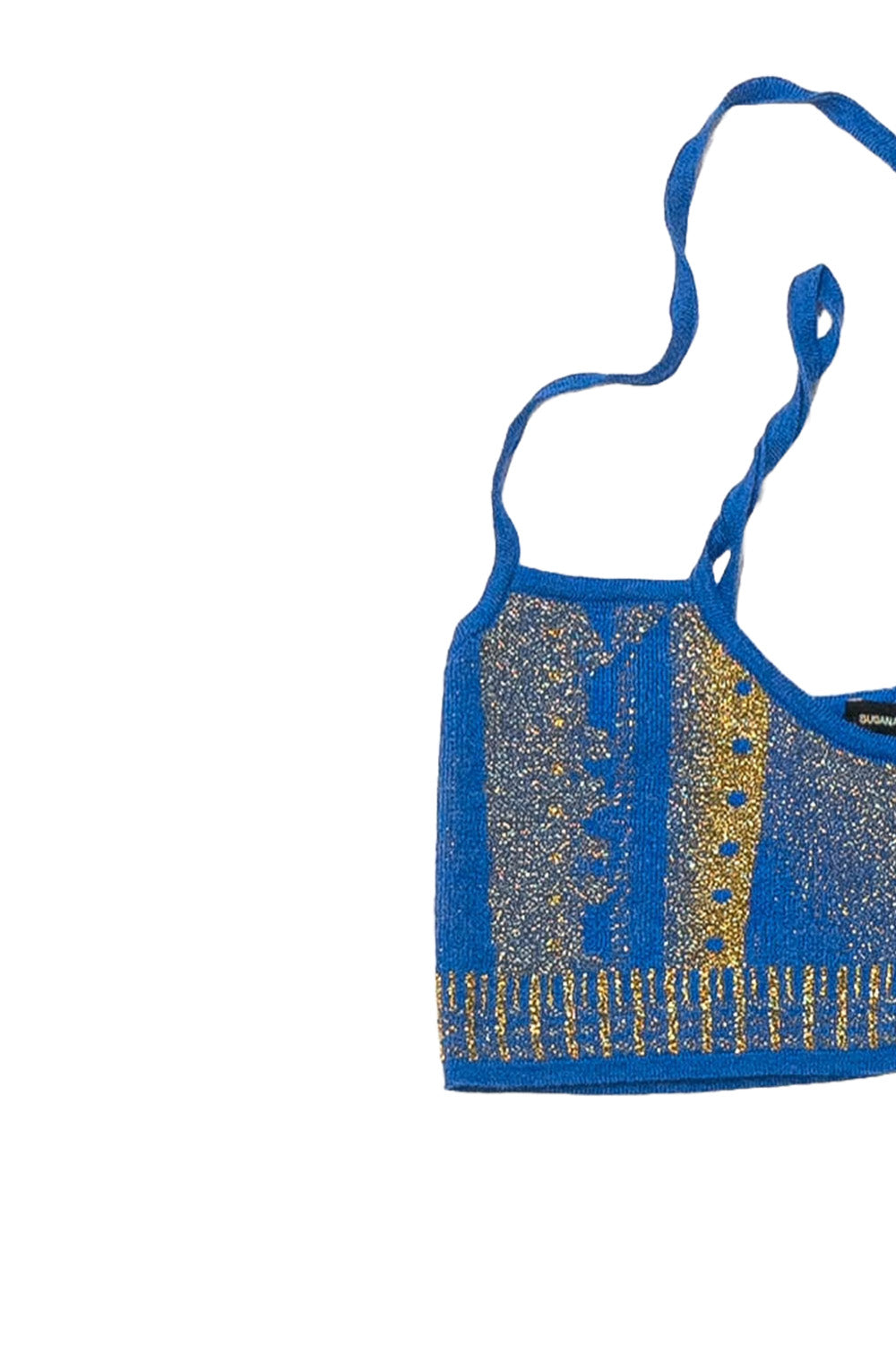 Gold Body Jacquard Top image 3