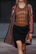Knitwear Jacquard Long Cardigan image 0