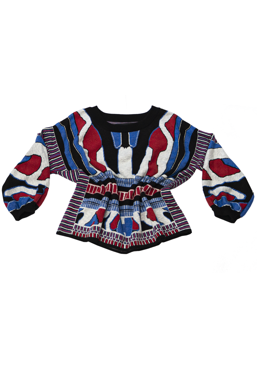Knitwear Jacquard Sweater with geometric pattern image 4