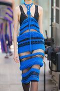 Knitwear Long Dress knitted by hand machine image 0
