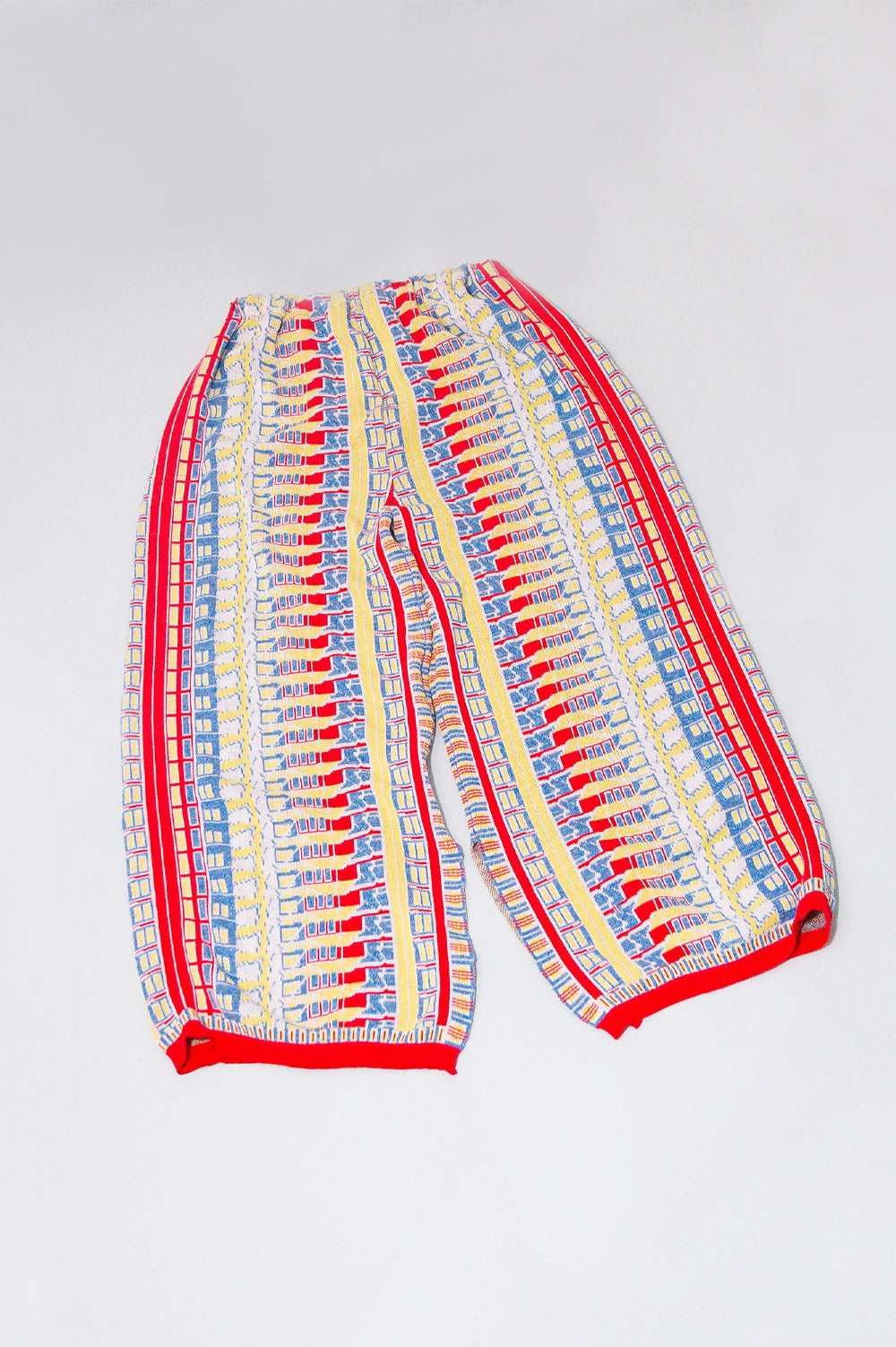 KNITWEAR JACQUARD COLORFUL TROUSERS image 3