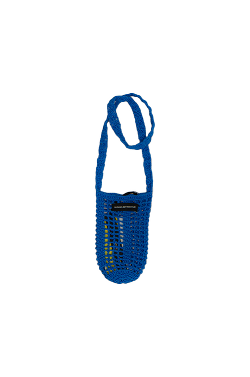 Blue Small Crochet Bag image 1