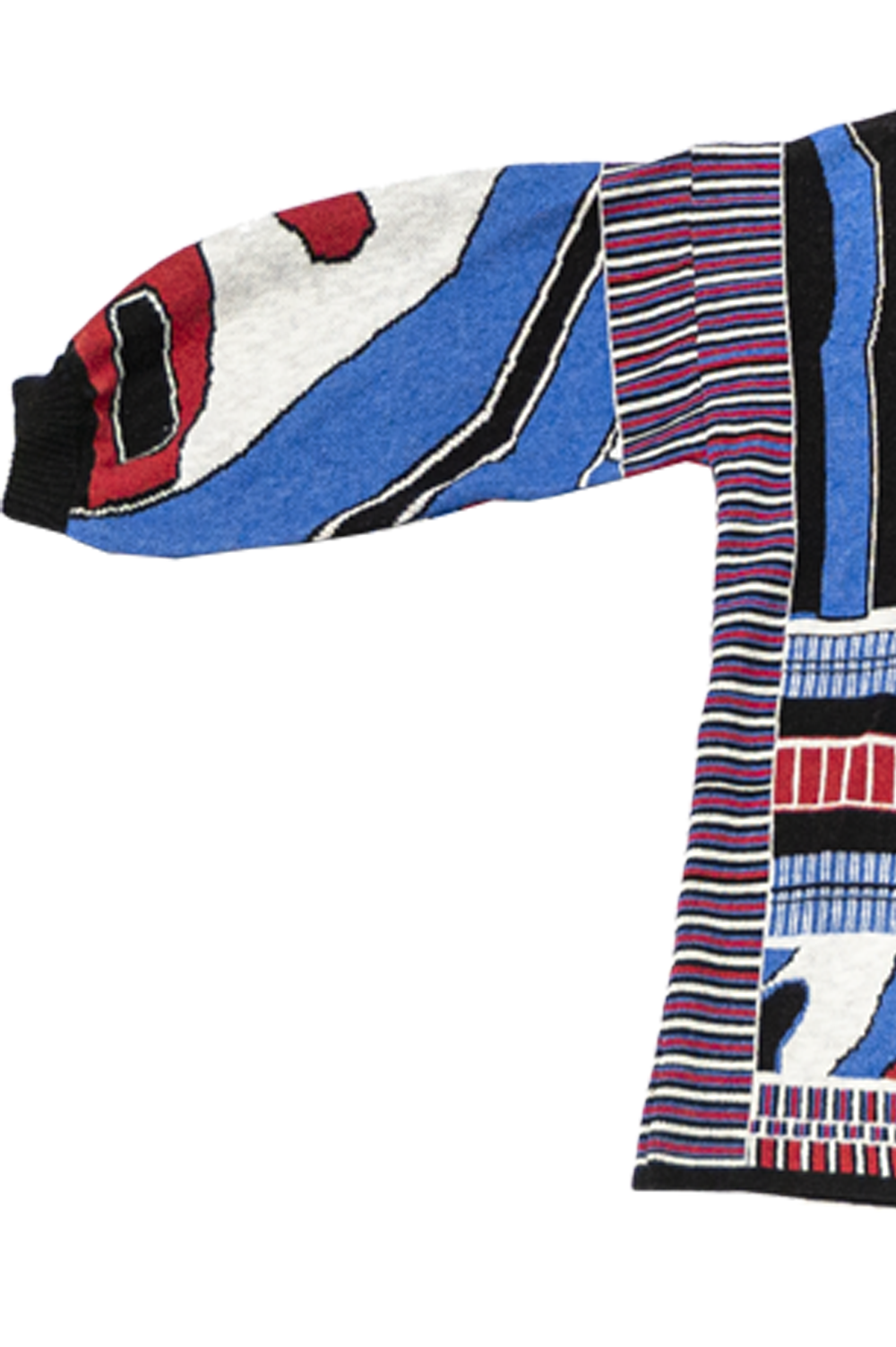 Knitwear Jacquard Sweater with geometric pattern image 3