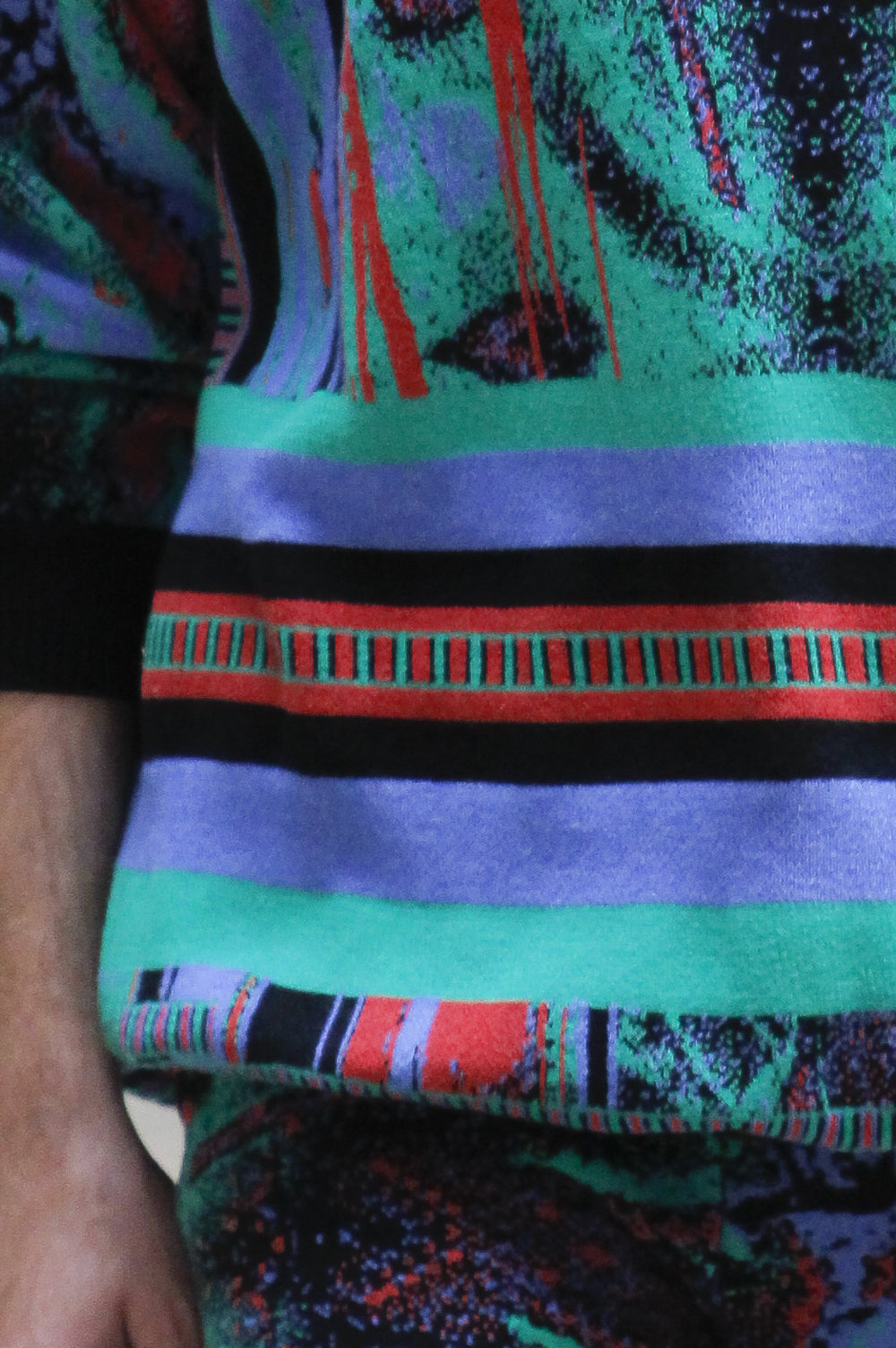 KNITWEAR JACQUARD COLORFUL MALE SWEATER image 1