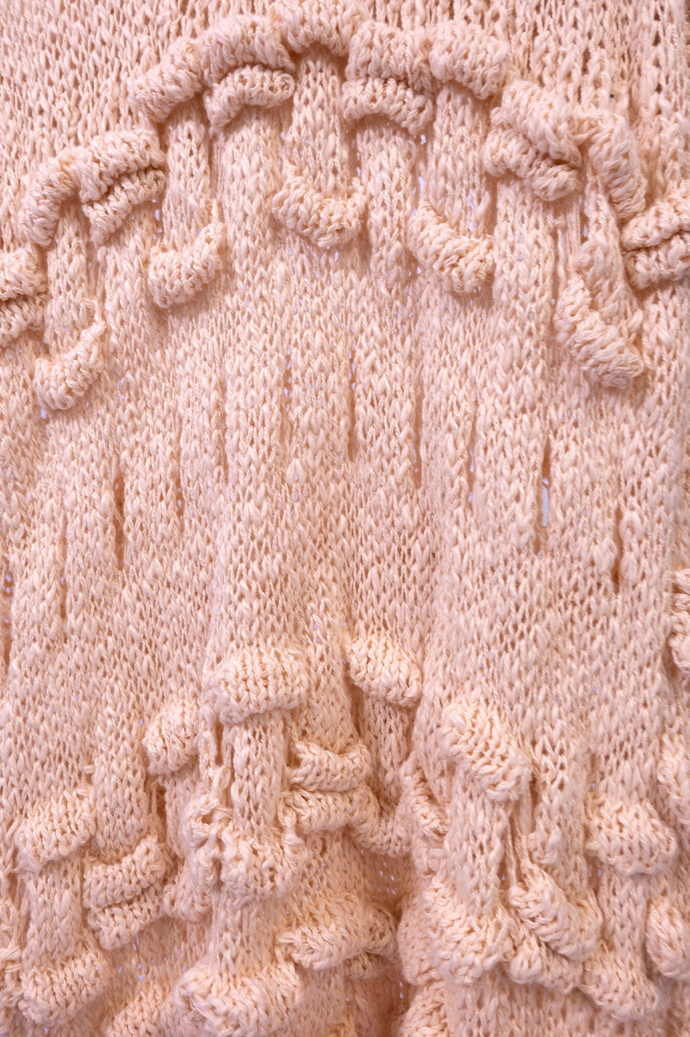 HAND KNIT DRESS WITH DIFFERENT STITCHES image 3