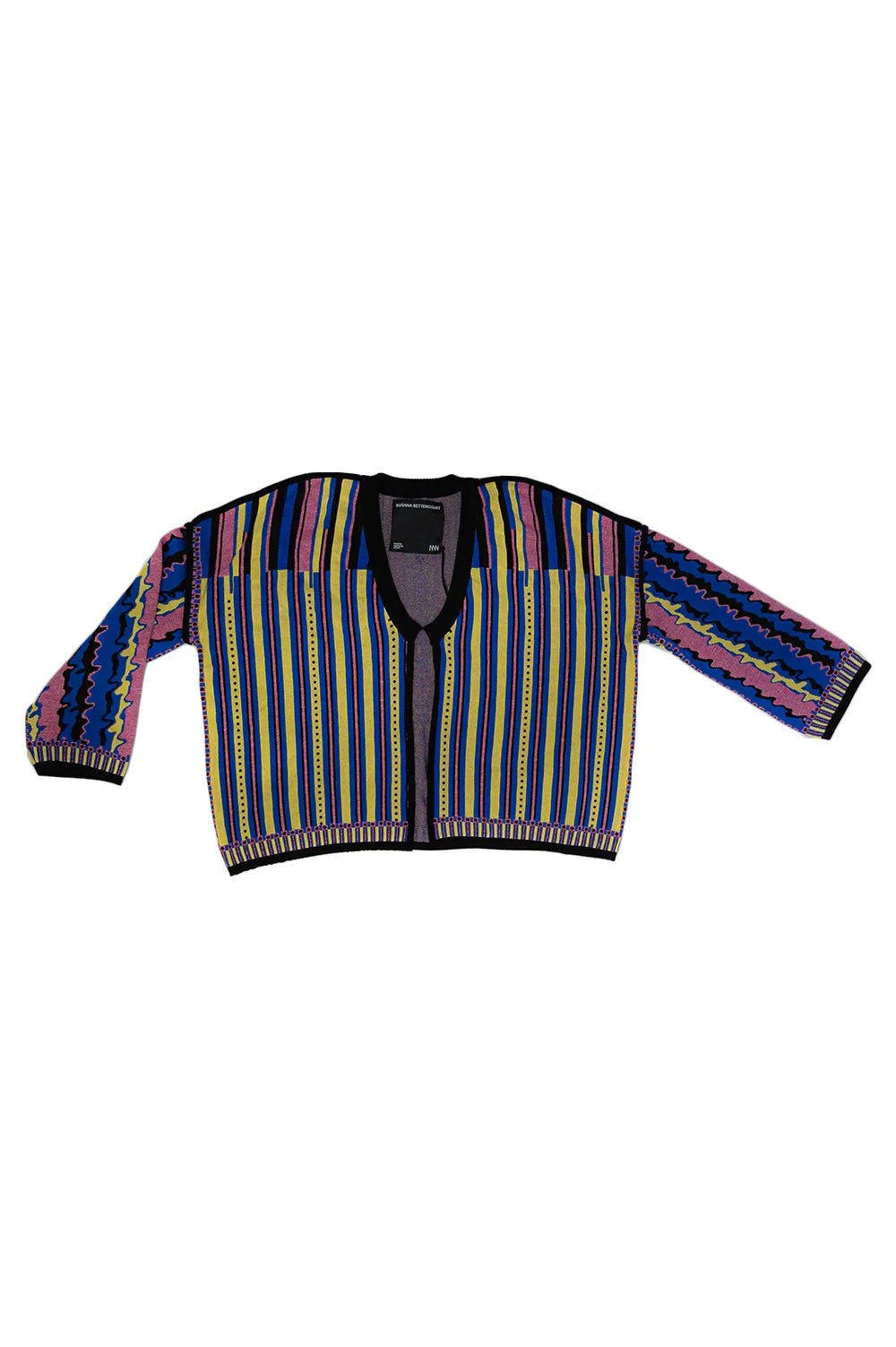 Knitwear Jacquard Heart Beat Jacket image 2