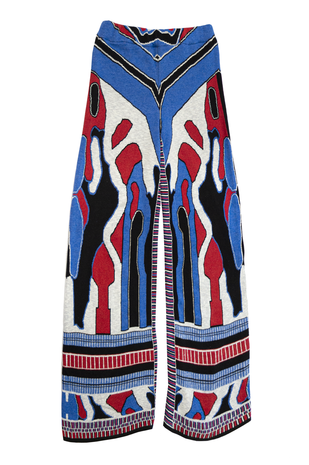 Knitwear Jacquard Male Trousers image 2
