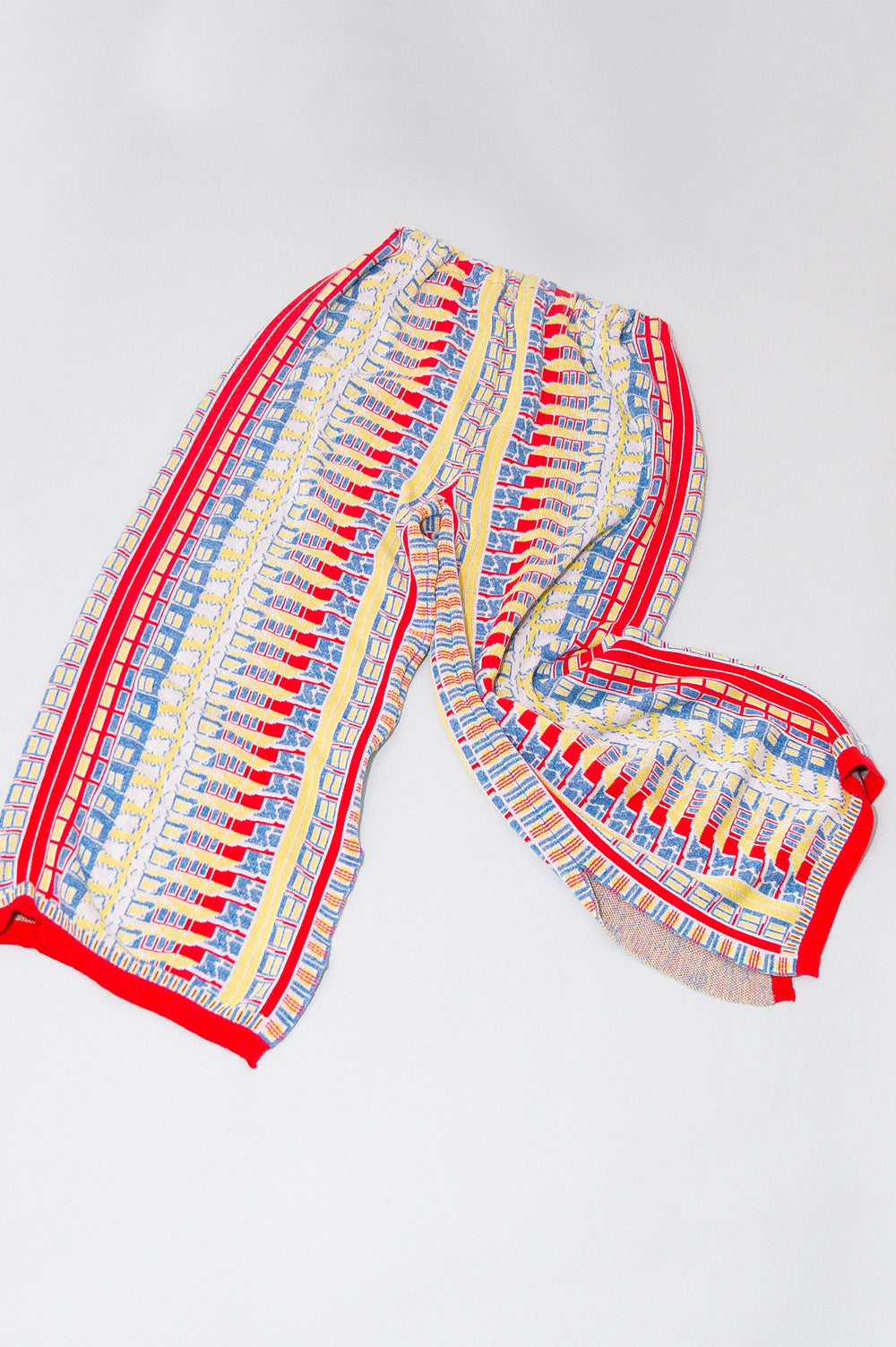 KNITWEAR JACQUARD COLORFUL TROUSERS image 2