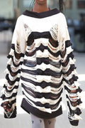Knitwear Long Dress knitted by hand machine image 0