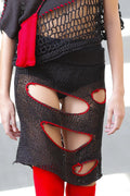 Knitwear Short Skirt knitted by hand machine image 0