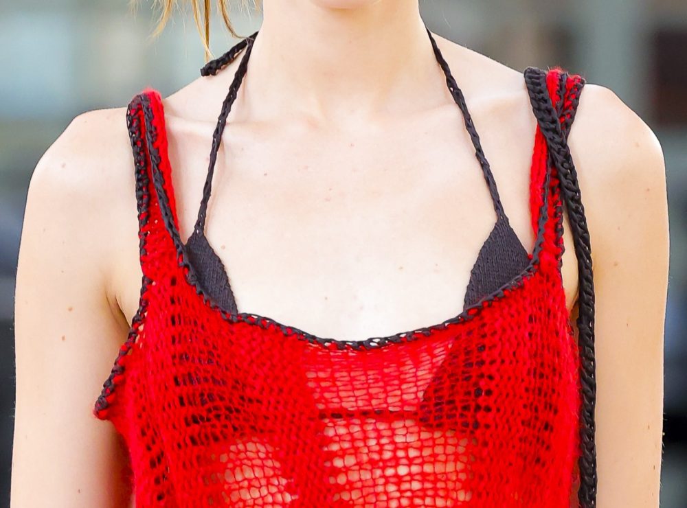 Knitwear Bikini Knitted by Hand Machine